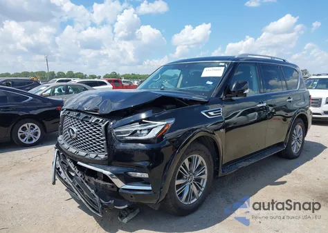 2020 Infiniti Qx80 Luxe from USA, damaged, VIN JN8AZ2NF2L9703929